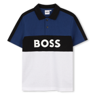 POLO MANGA CORTA BOSS 
                    NI&Ntilde;O