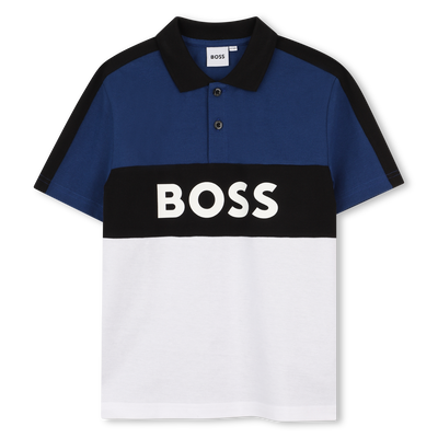 POLO MANGA CORTA BOSS NI&Ntilde;O