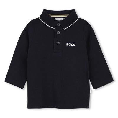 Polo de manga larga BOSS NI&Ntilde;O