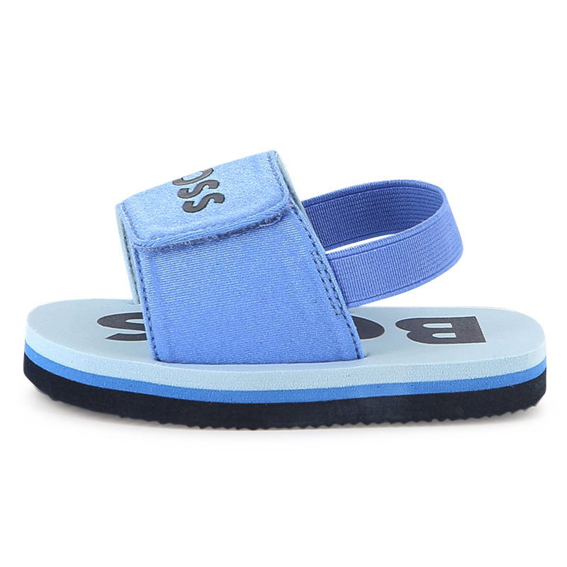Chanclas con velcro BOSS 
                        NI&Ntilde;O