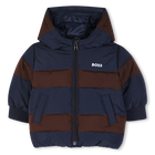 Chaqueta acolchada con capucha BOSS 
                    NI&Ntilde;O
