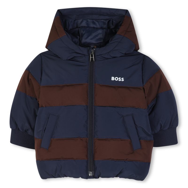 Chaqueta acolchada con capucha BOSS 
                        NI&Ntilde;O