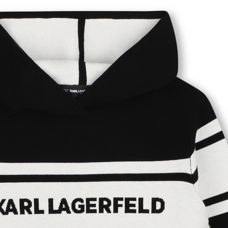 Sudadera con capucha KARL LAGERFELD KIDS 
                        NI&Ntilde;O