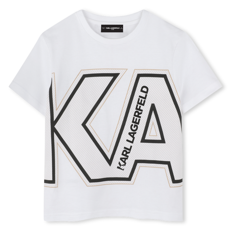 Camiseta de manga corta KARL LAGERFELD KIDS 
                        NI&Ntilde;O