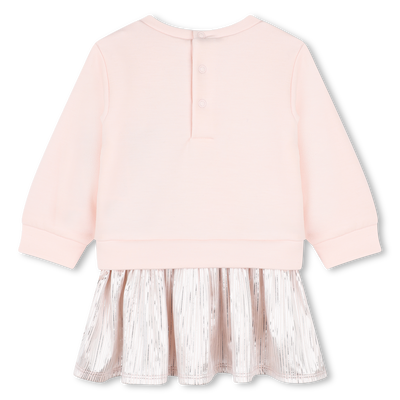 Vestido bimateria lentejuelas MICHAEL KORS NI&Ntilde;A