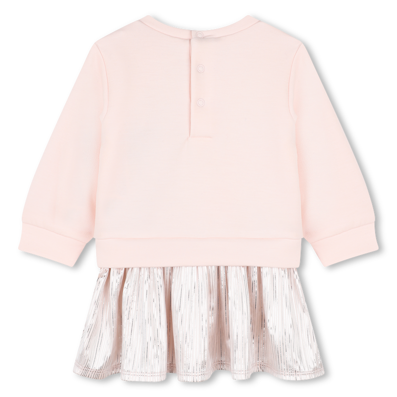 Vestido bimateria lentejuelas MICHAEL KORS 
                        NI&Ntilde;A