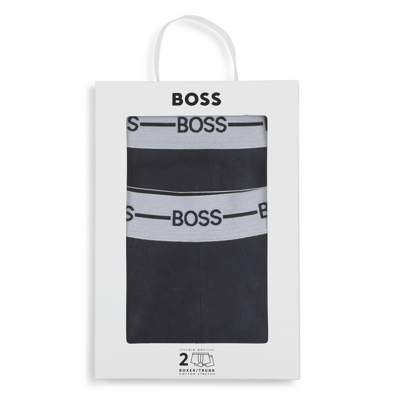 Lotes de 2 calzoncillos BOSS 
                        NI&Ntilde;O