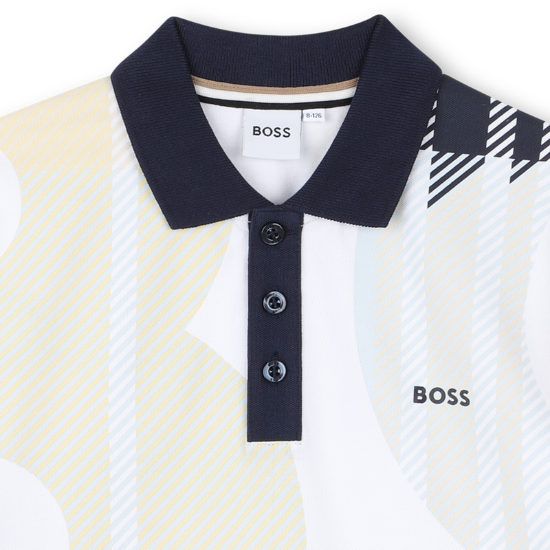 Polo de manga corta BOSS 
                        NI&Ntilde;O