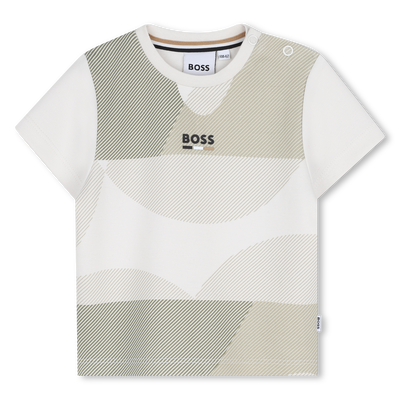 Camiseta de mangas cortas BOSS NI&Ntilde;O
