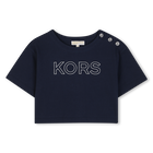Camiseta de manga corta, MARINO, hi-res