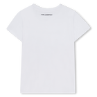 Camiseta de manga corta KARL LAGERFELD KIDS 
                    NI&Ntilde;A