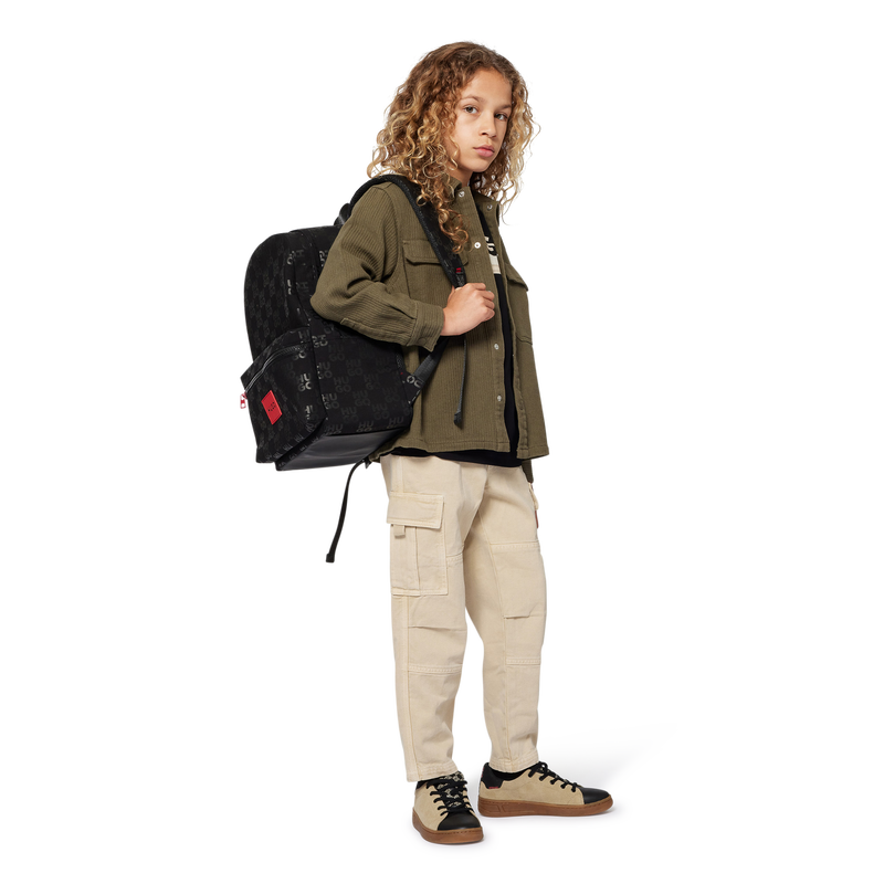 Pantal&oacute;n de sarga HUGO 
                        NI&Ntilde;O