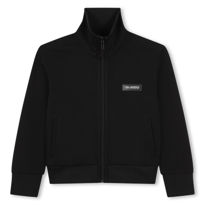 Chaqueta de ch&aacute;ndal cremallera KARL LAGERFELD KIDS NI&Ntilde;O