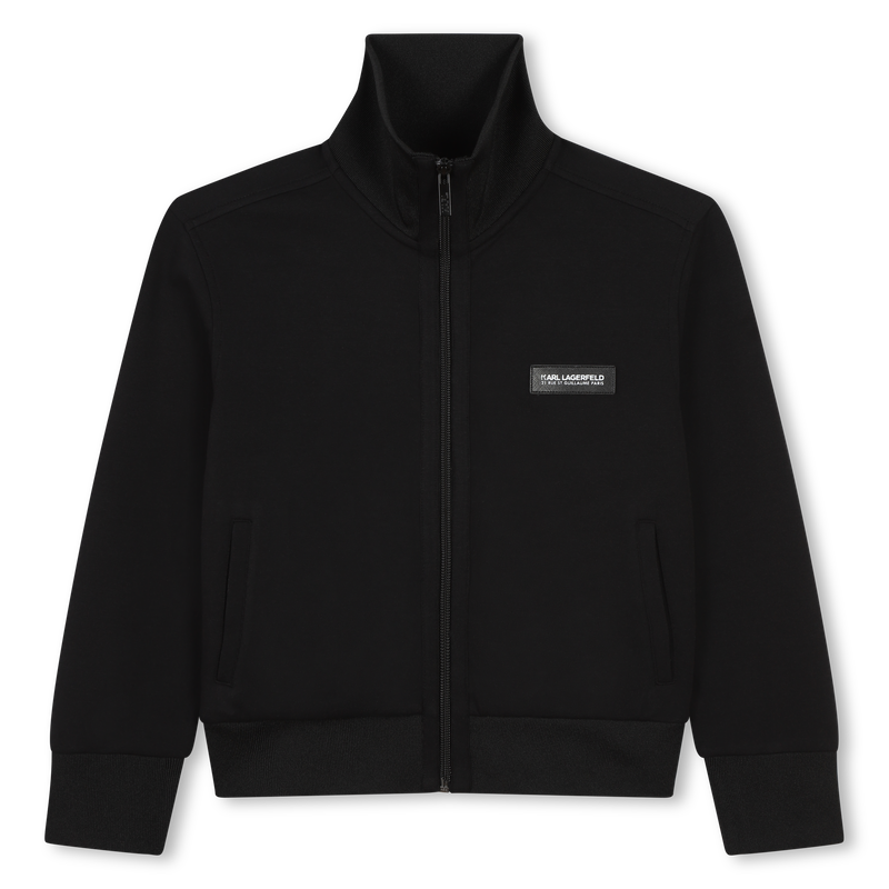 Chaqueta de ch&aacute;ndal cremallera KARL LAGERFELD KIDS 
                        NI&Ntilde;O