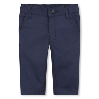 Pantal&oacute;n chino de sarga BOSS NI&Ntilde;O