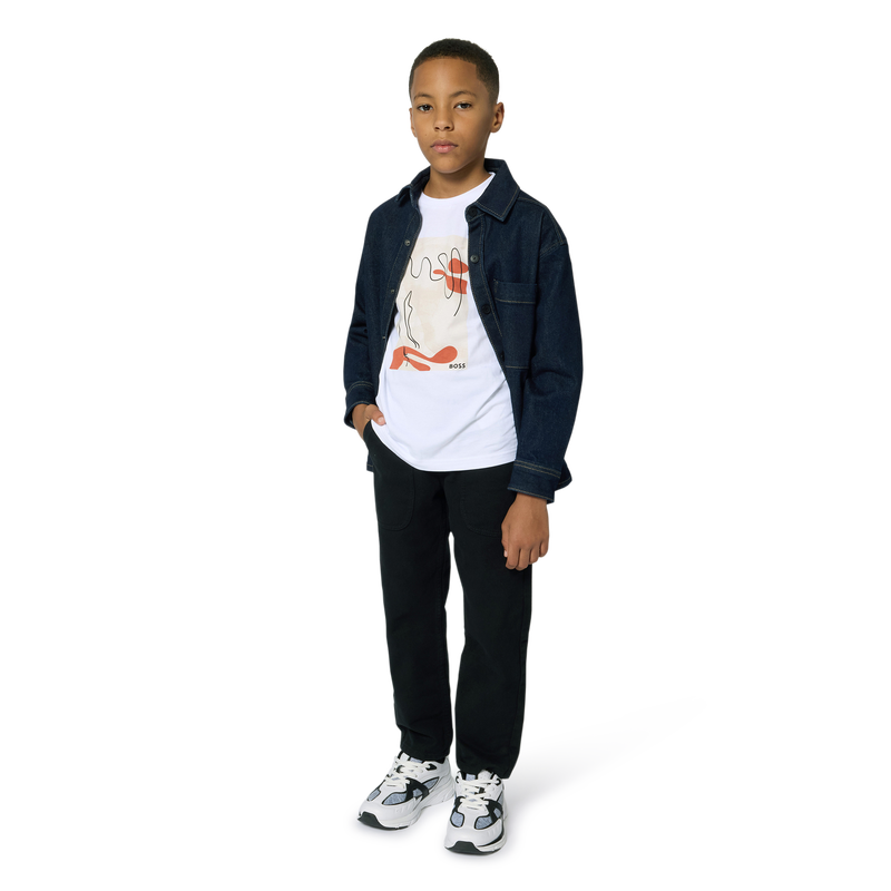 Camisa vaquera BOSS 
                        NI&Ntilde;O