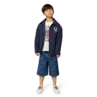 Bermudas vaqueras estampadas KENZO KIDS 
                    NI&Ntilde;O