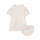 Conjunto de vestido y pololos KENZO KIDS 
                    NI&Ntilde;A