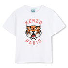 Camiseta de manga corta, BLANCO, hi-res