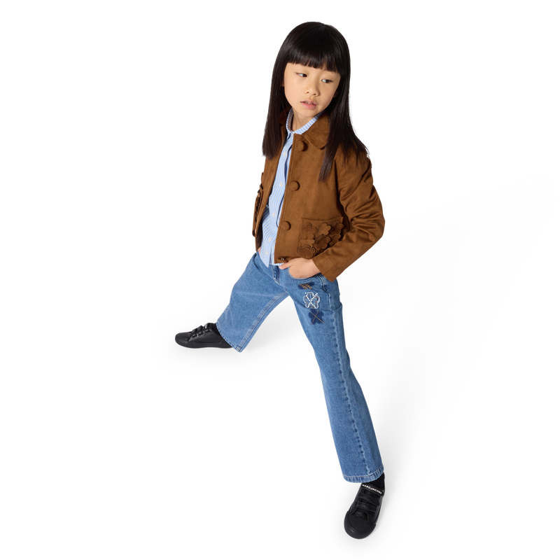 Chaqueta de ante MARC JACOBS 
                        NI&Ntilde;A