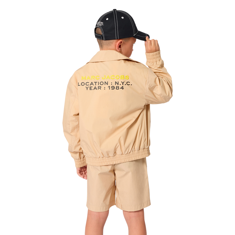 CHAQUETA DE LONA LIGERA MARC JACOBS 
                        NIÑO