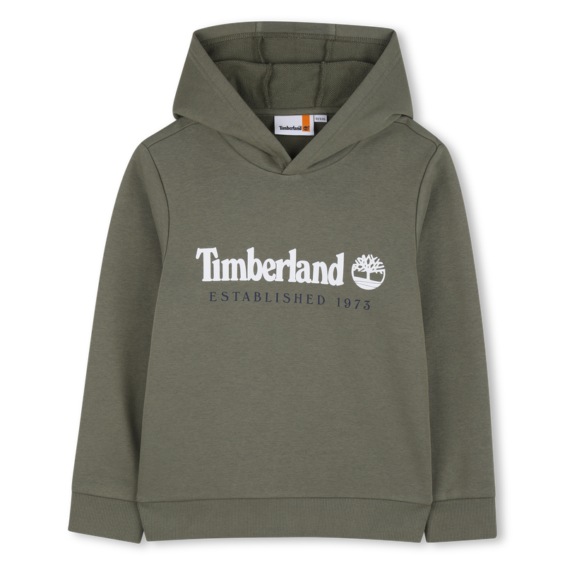 SUDADERA CON CAPUCHA TIMBERLAND 
                        NI&Ntilde;O