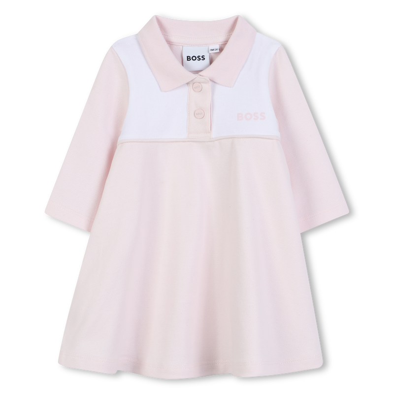 Vestido de manga larga BOSS 
                        NI&Ntilde;A