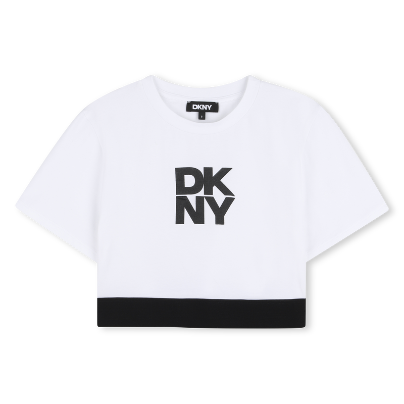 CONJUNTO DE CAMISETA Y LEGGINGS DKNY 
                        NI&Ntilde;A