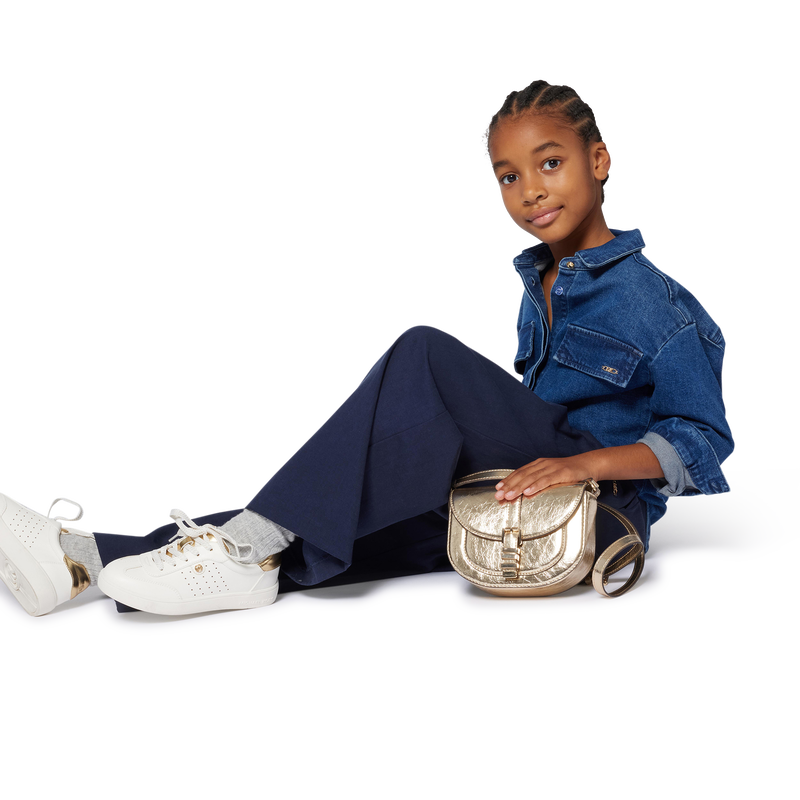 Pantal&oacute;n de sarga de pernera ancha MICHAEL KORS 
                        NI&Ntilde;A