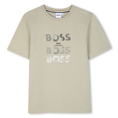 Camiseta de mangas cortas BOSS NI&Ntilde;O