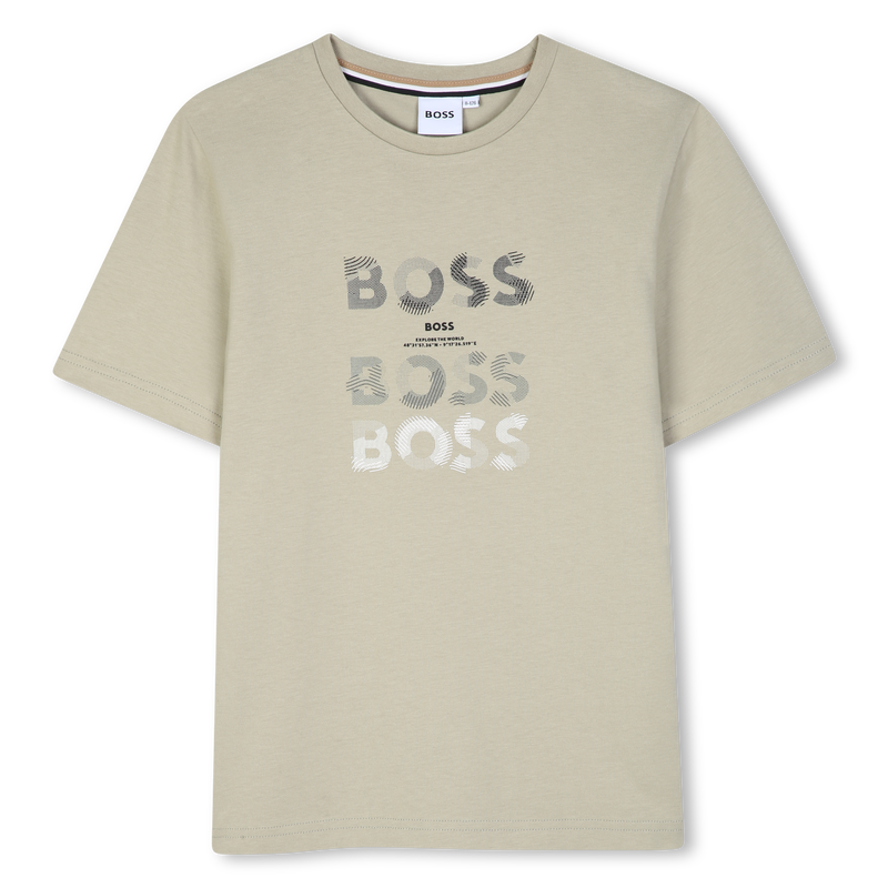 Camiseta de mangas cortas BOSS 
                        NI&Ntilde;O