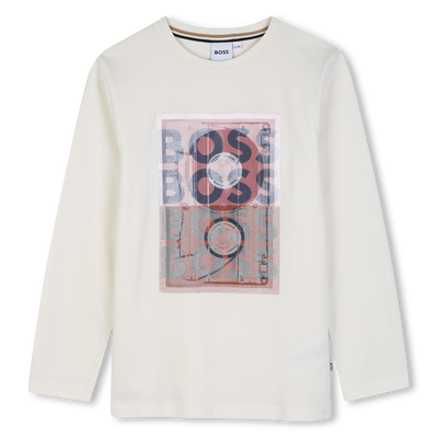 Camiseta de manga larga BOSS NI&Ntilde;O