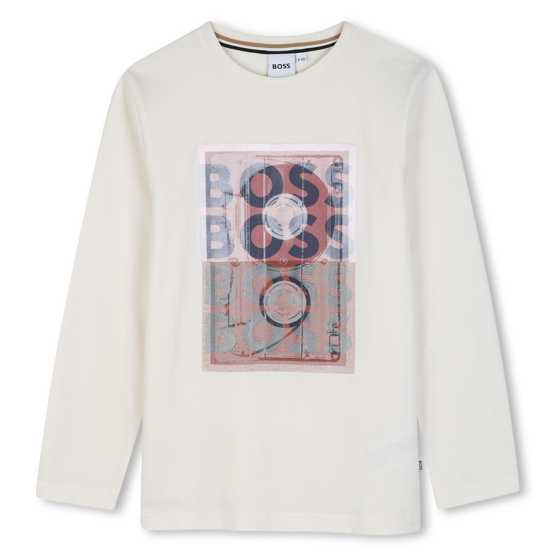 Camiseta de manga larga BOSS 
                        NI&Ntilde;O
