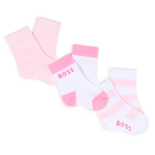 Juego de 3 pares de calcetines BOSS 
                    NI&Ntilde;A