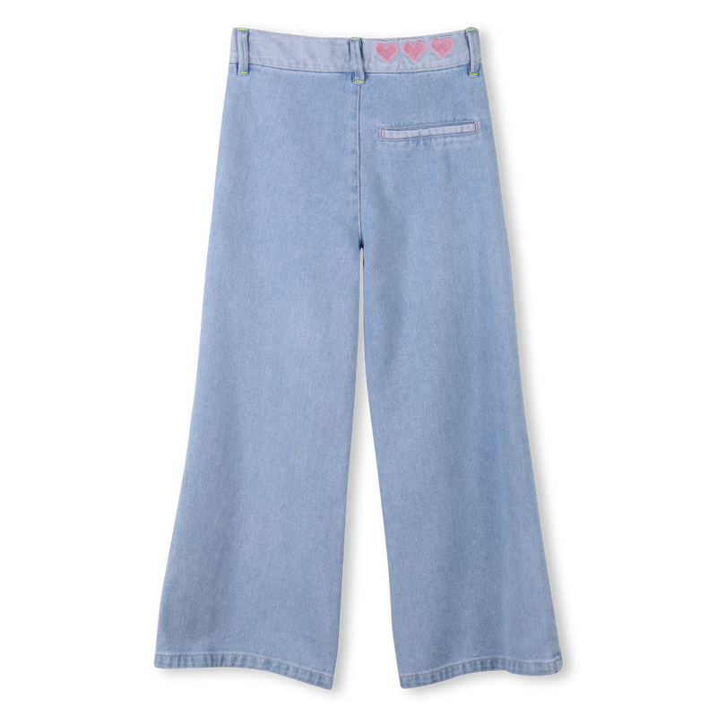 Pantal&oacute;n vaquero ancho bordado BILLIEBLUSH 
                        NI&Ntilde;A