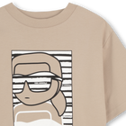 Camiseta de manga corta KARL LAGERFELD KIDS 
                    NI&Ntilde;O