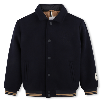 Chaqueta de lana BOSS NI&Ntilde;O