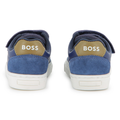 ZAPATILLAS CON RAYAS DE VELCRO BOSS NI&Ntilde;O