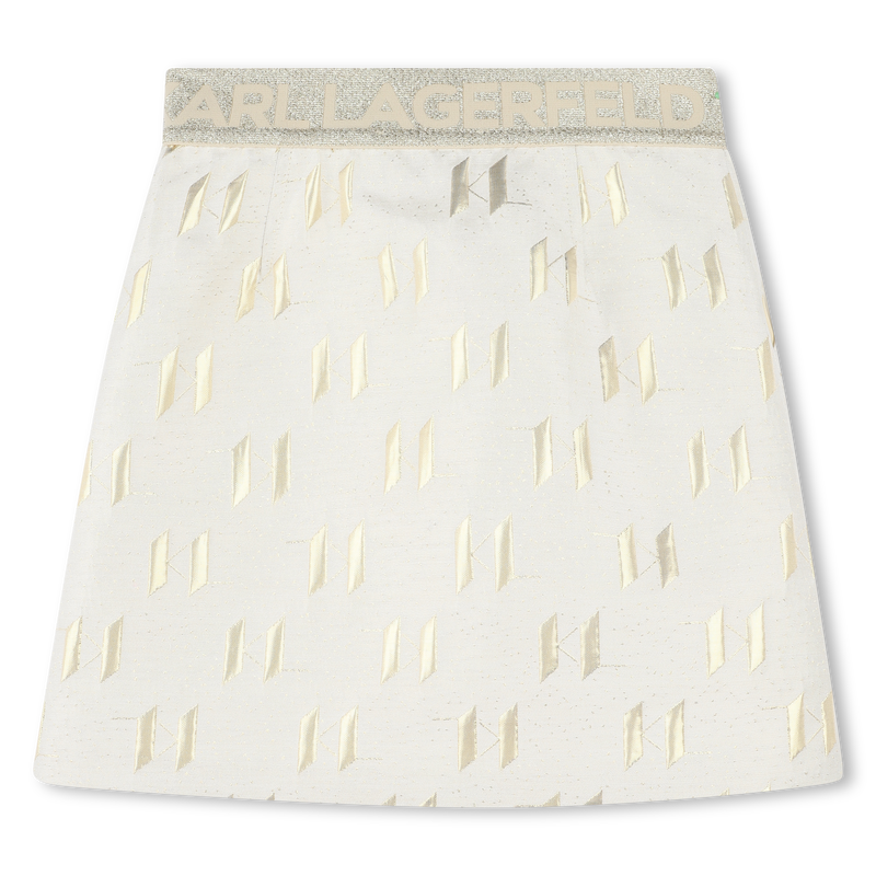 Falda de ceremonia de jacquard KARL LAGERFELD KIDS 
                        NI&Ntilde;A