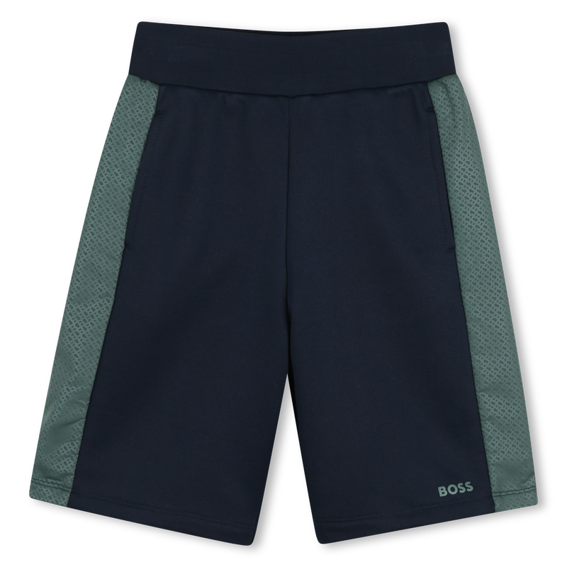 BERMUDAS DE FELPA BOSS 
                        NI&Ntilde;O