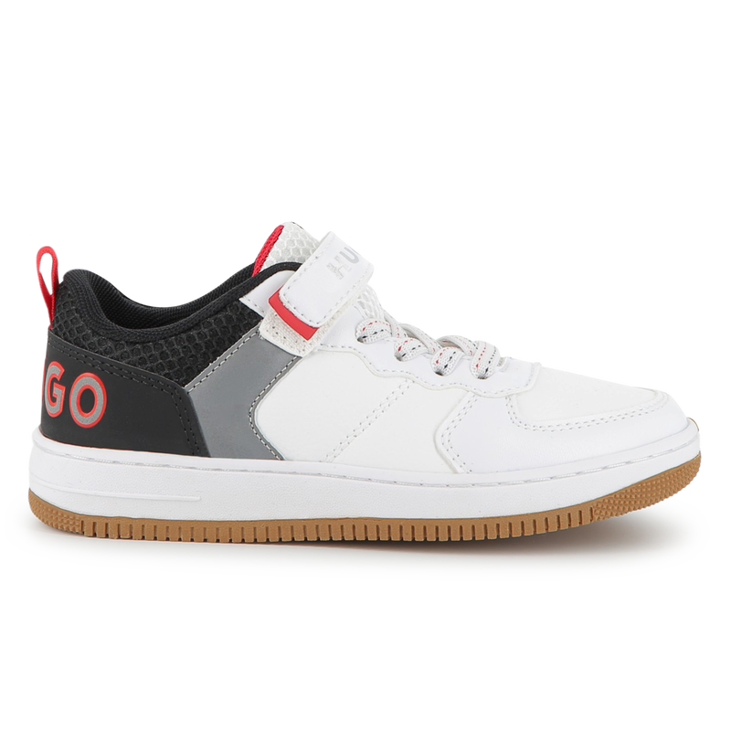 Zapatillas con cordones el&aacute;sticos HUGO 
                        NI&Ntilde;O