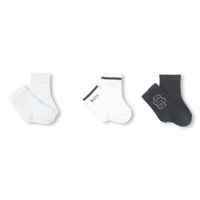 Pack de 3 pares de calcetines BOSS NI&Ntilde;O