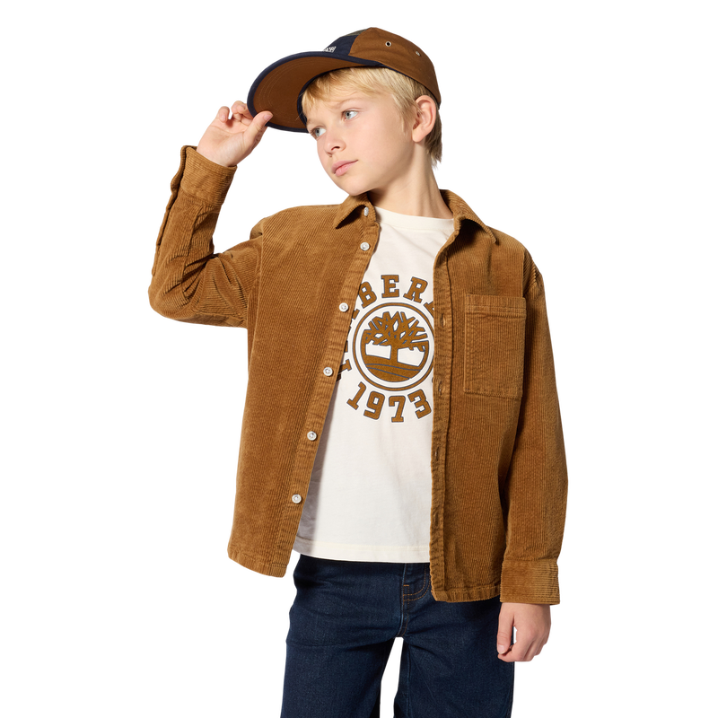 Camiseta de manga larga TIMBERLAND 
                        NI&Ntilde;O