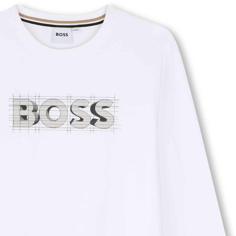 Camiseta de manga larga BOSS 
                        NI&Ntilde;O