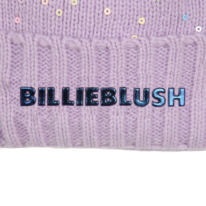 Gorro con pomp&oacute;n y lentejuelas BILLIEBLUSH 
                        NI&Ntilde;A
