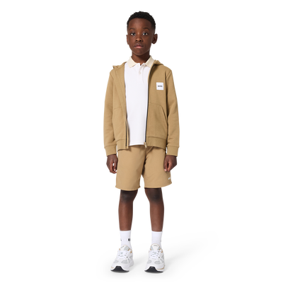 BERMUDAS EN TEJIDO LIGERO EN RELIEVE BOSS NI&Ntilde;O