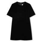 Vestido camisero de terciopelo ZADIG VOLTAIRE 
                    NI&Ntilde;A