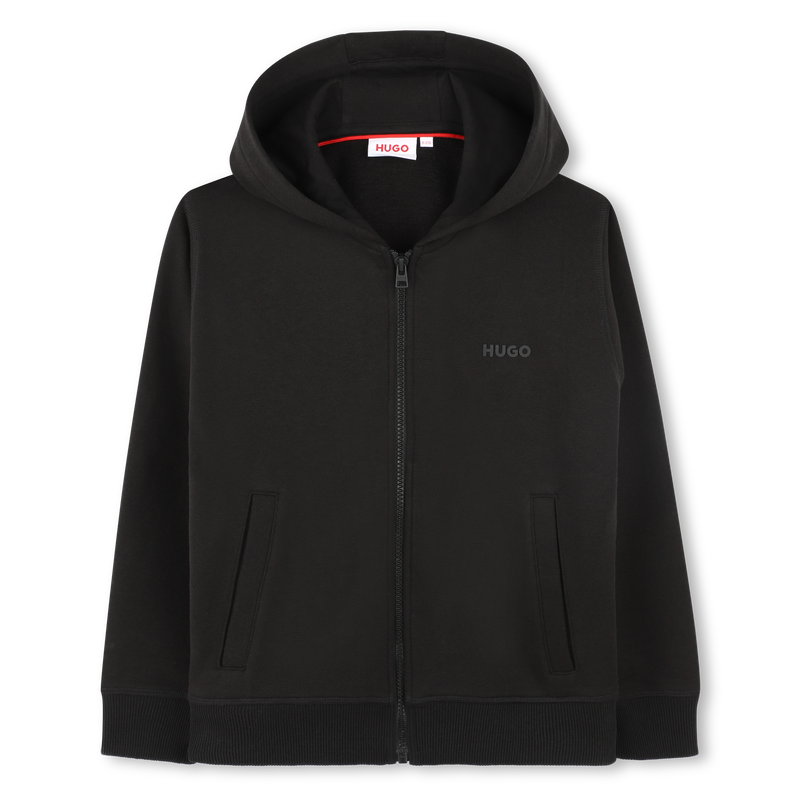 Chaqueta con capucha HUGO 
                        NI&Ntilde;O
