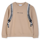 Sudadera fleece MARC JACOBS 
                    NI&Ntilde;O
