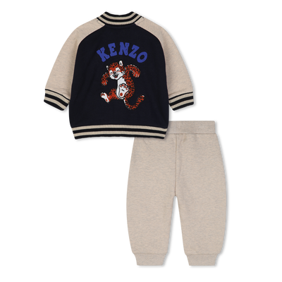 Conjunto de c&aacute;rdigan y pantal&oacute;n KENZO KIDS NI&Ntilde;O